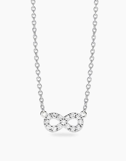 Collana Mabina Donna in Argento Diamante Lab Grown 0.14 Ct 553922 - 553922